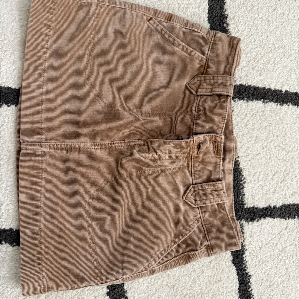 American Eagle Outfitters Brown Corduroy Skirt